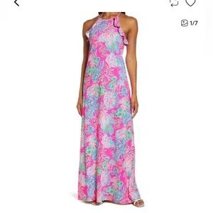 Excellent condition- like new, Lilly Pulitzer Billie Maxi Dress